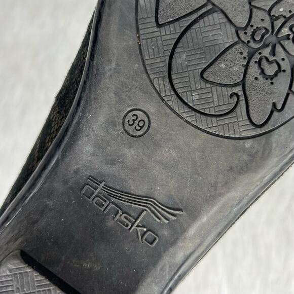 DANSKO / Olivia bronze snake print slip on comfort shoes / 39 - Picture 7 of 11